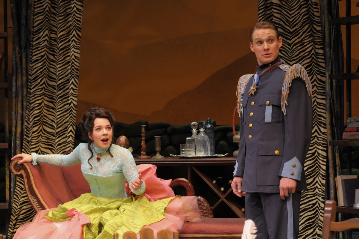 "Arms and the Man" — Center Rep, dir. Nancy Carlin